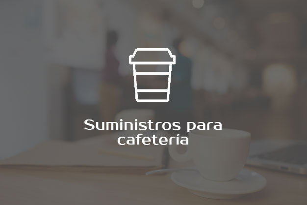 suministros para cafeteria